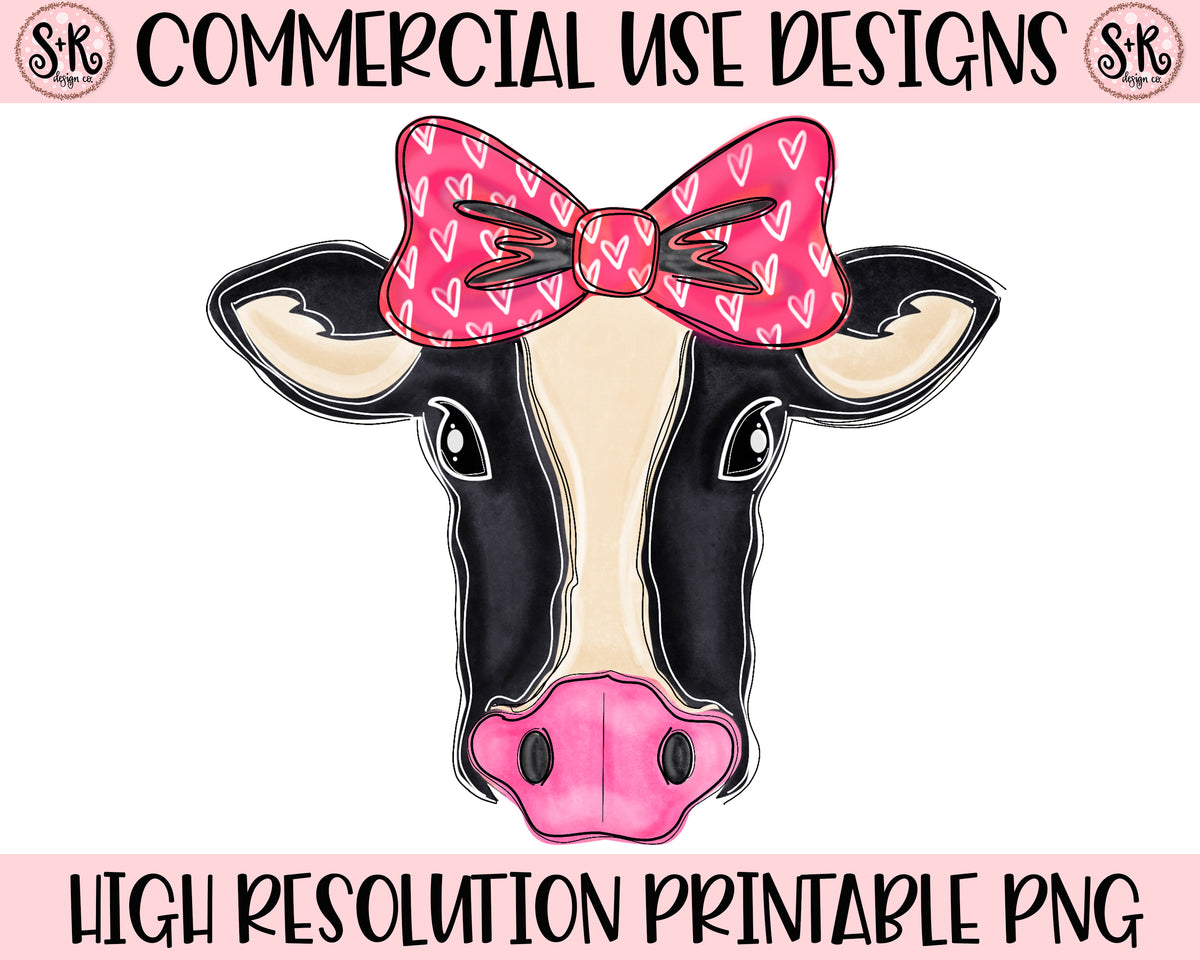 valentines day cow printable design 2019 scout and rose design co