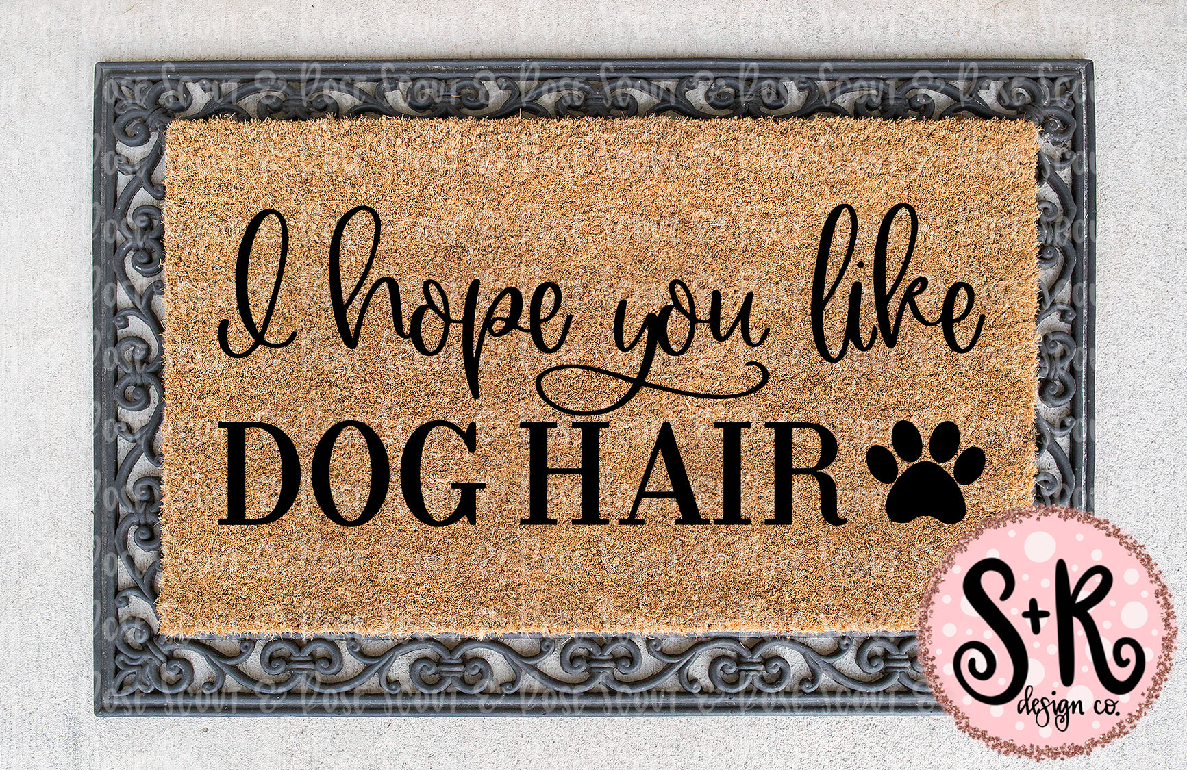 Download I Hope You Like Dog Hair Welcome Mat Svg Dxf Png 2019 Scout And Rose Design Co