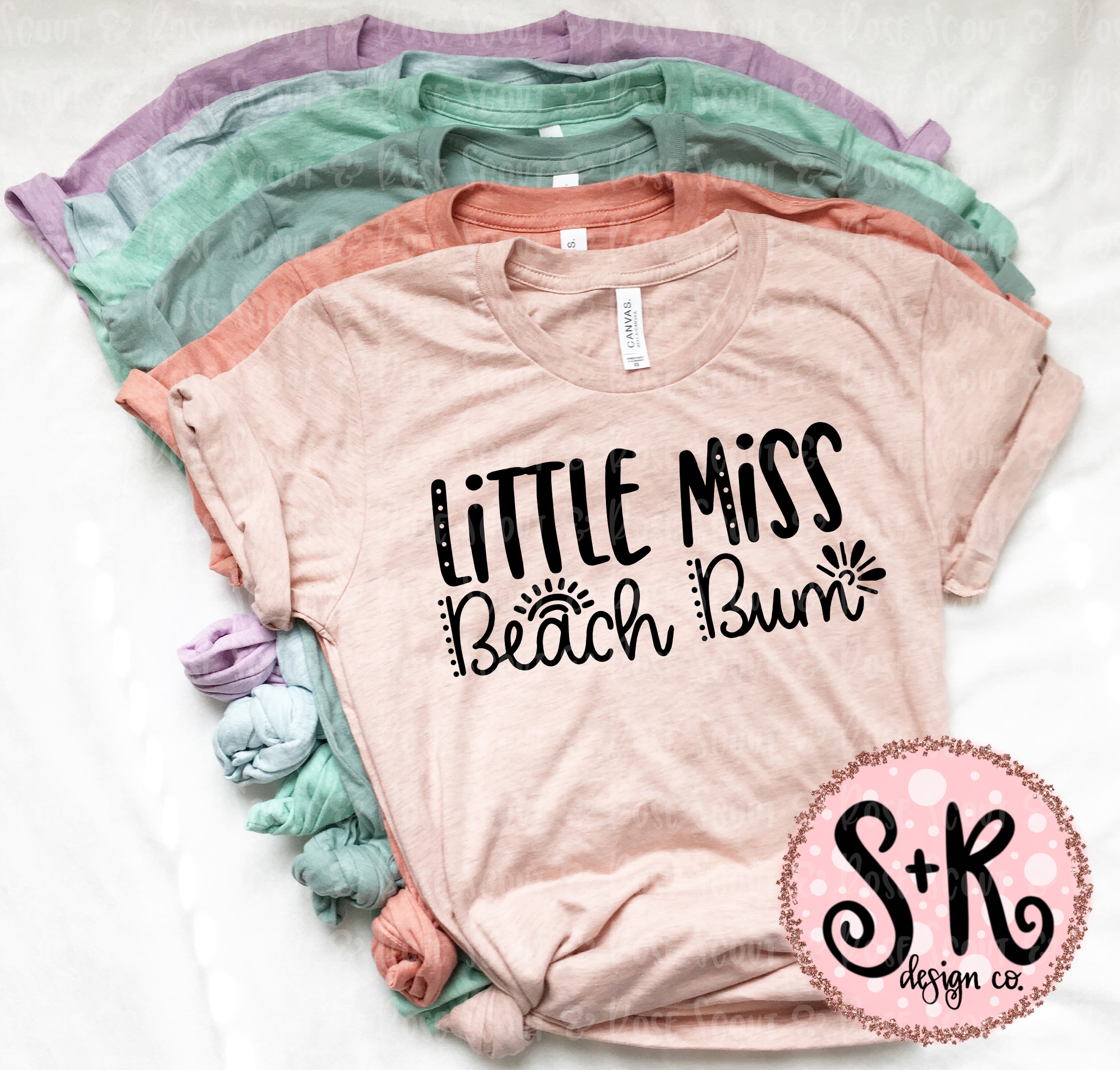 Little Miss Beach Bum Svg Dxf Png 2019 Scout And Rose Design Co