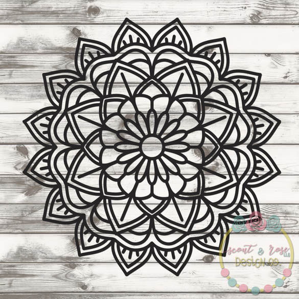 Free Free 227 Flower Of Life Mandala Svg SVG PNG EPS DXF File