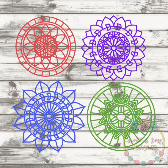 Download Mandala Bundle SVG DXF PNG - Scout and Rose Design Co