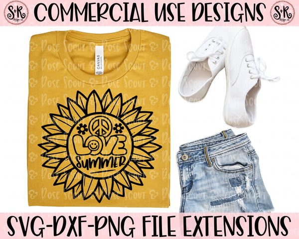 Free Free 206 Peace Love Sunflower Svg Free SVG PNG EPS DXF File