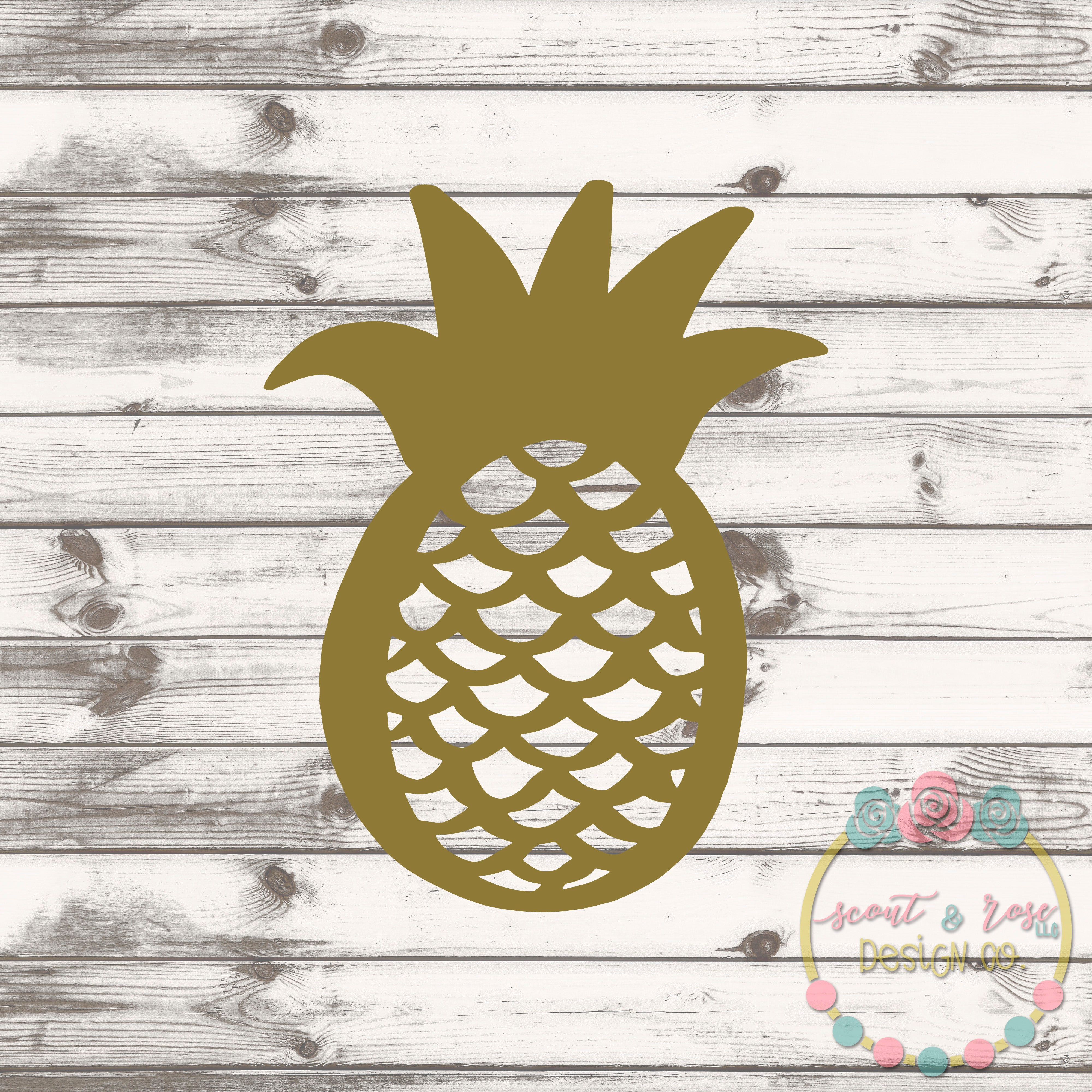 Download Pineapple Svg Dxf Png Scout And Rose Design Co