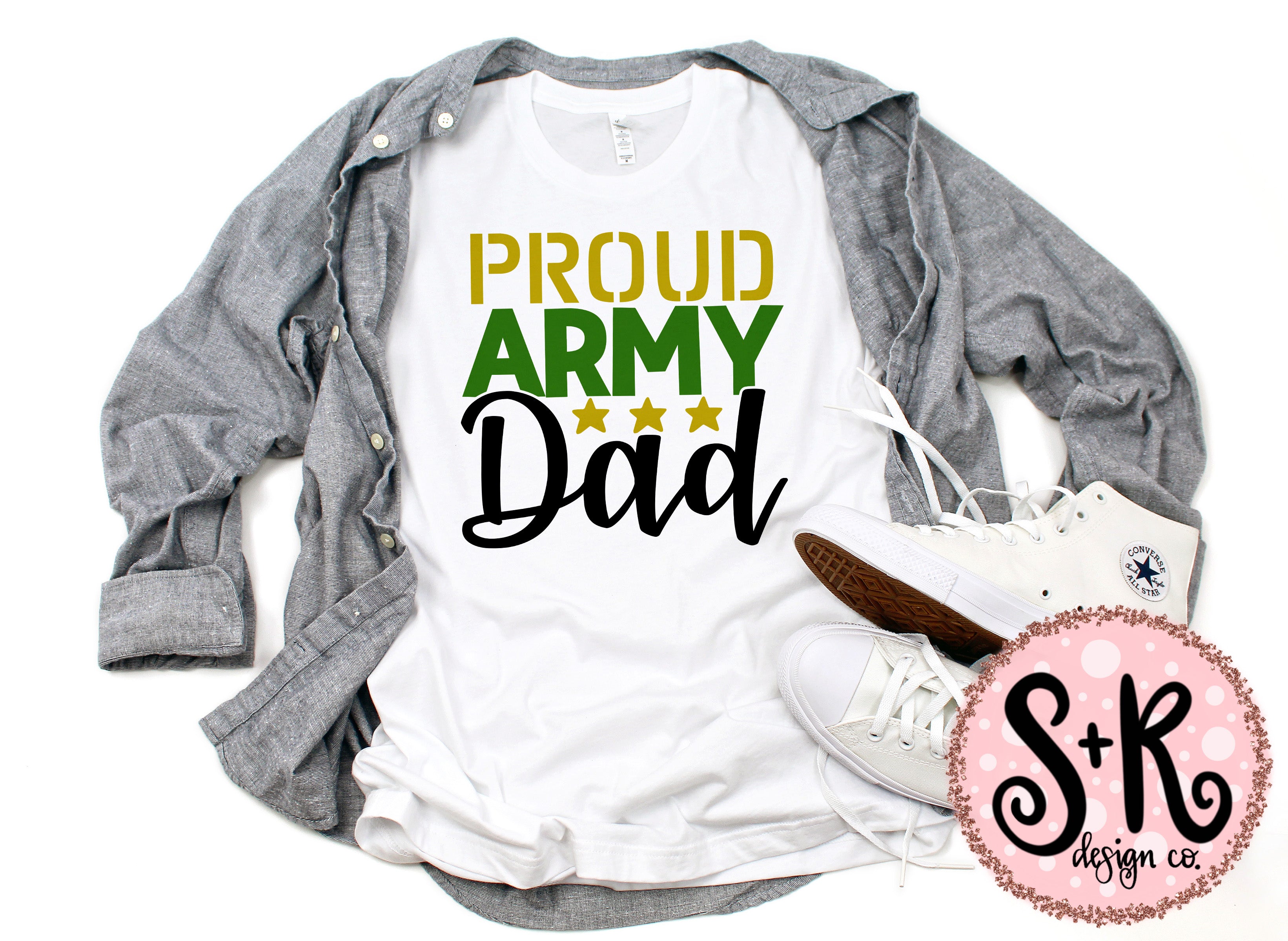 Proud Army Dad Svg Dxf Png 2019 Scout And Rose Design Co