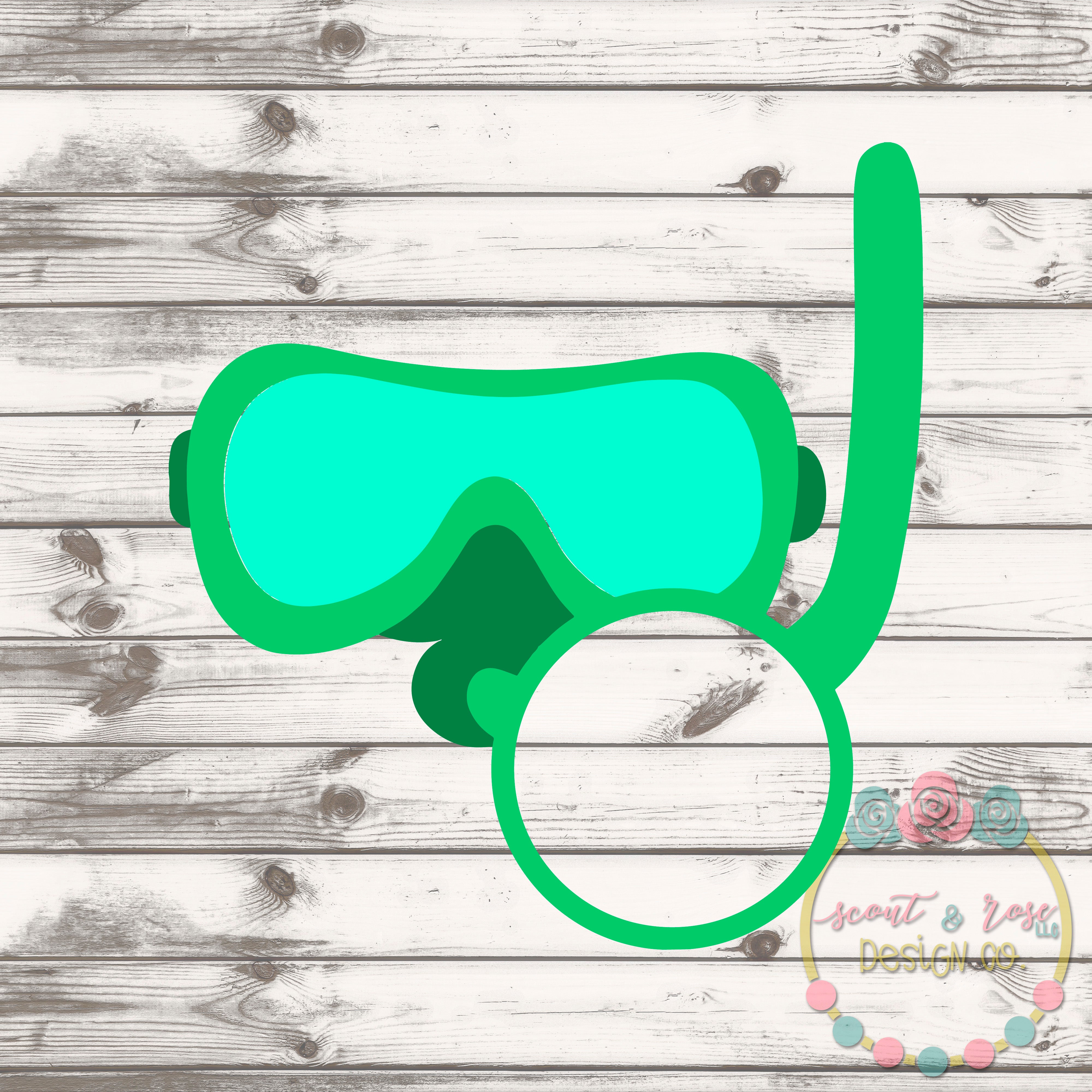 Download Scuba Monogram Frame Svg Dxf Png Scout And Rose Design Co