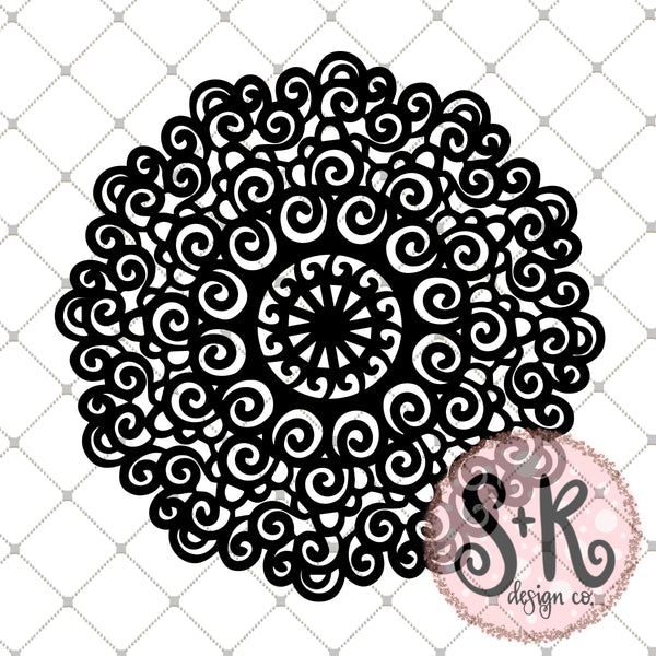 Download Shell Spiral Mandala SVG DXF PNG (2019) - Scout and Rose ...