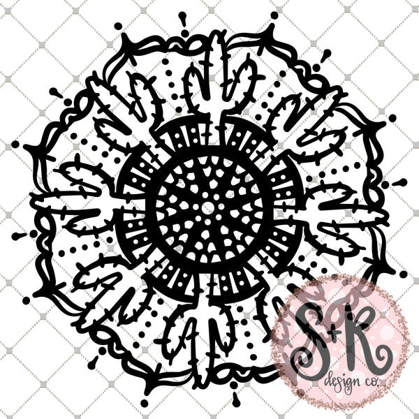 Download Hand Drawn Southwestern Mandala Svg Dxf Png 2019 Scout And Rose Design Co PSD Mockup Templates