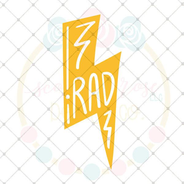 Rad Lightning Bolt Svg Dxf Png Scout And Rose Design Co