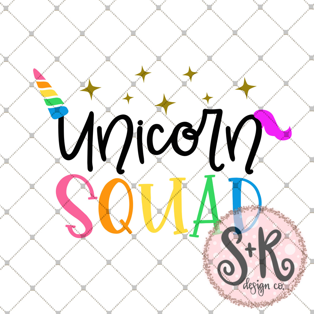 Download Unicorn Squad Svg Dxf Png Scout And Rose Design Co