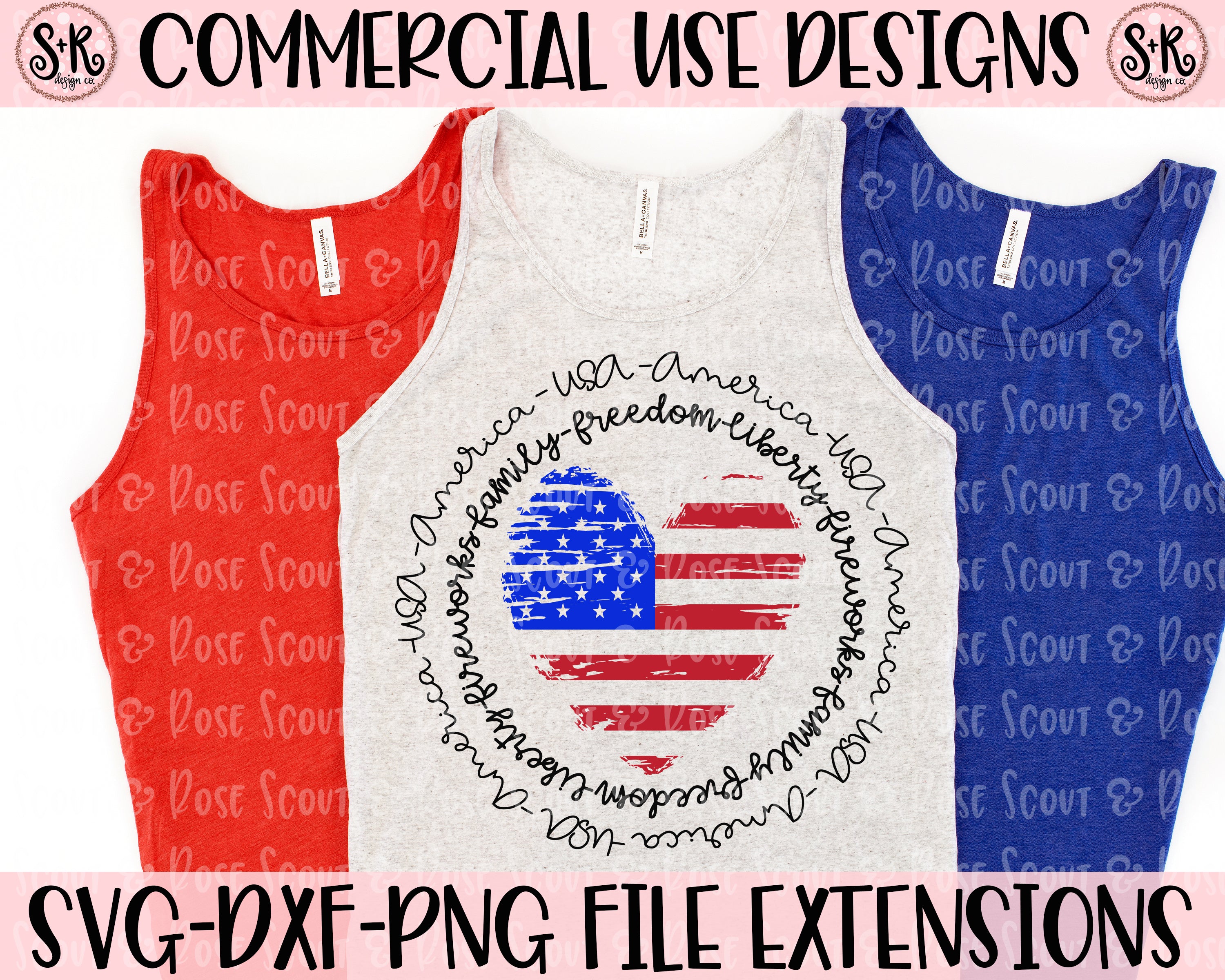 Download American Flag Heart Svg Dxf Png 2020 Scout And Rose Design Co