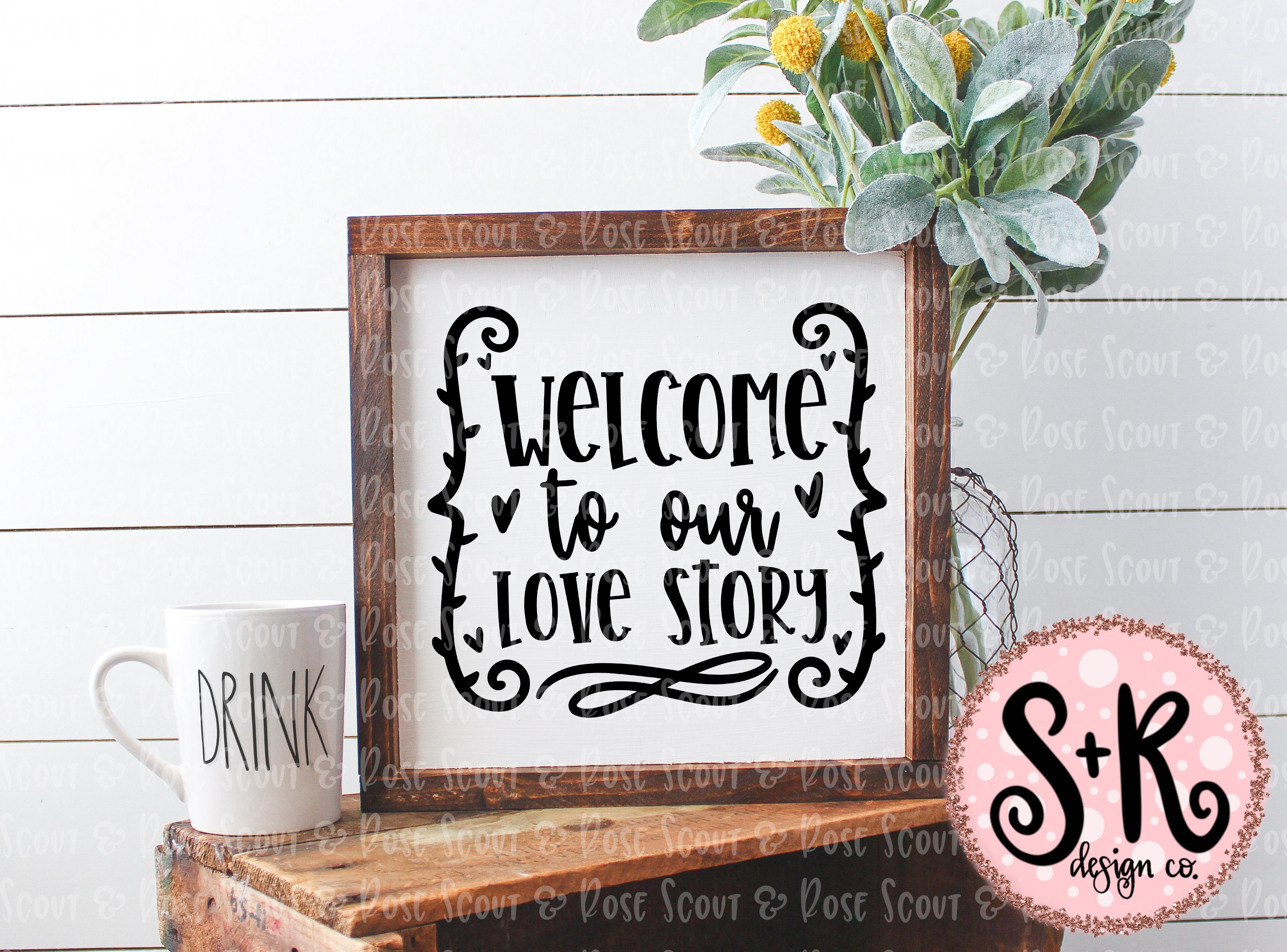 Free Free 163 Welcome To Our Love Story Svg SVG PNG EPS DXF File