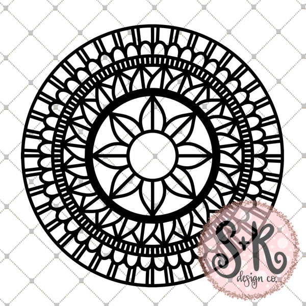 Download Mandala SVG DXF PNG (2019) - Scout and Rose Design Co