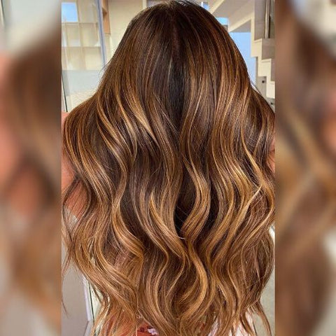 Cappuccino Brown Hair color