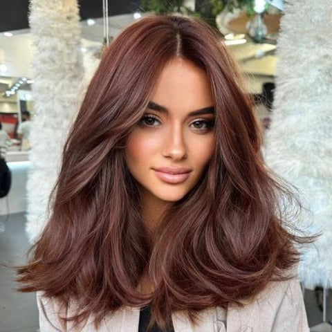 Mahogany Brown Hair Color