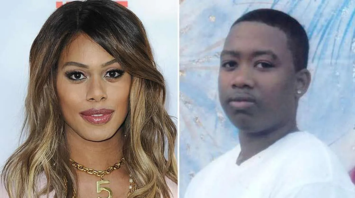 Laverne Cox Before Transition and After