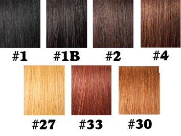 4 hair color vs. 27 hair color vs. 30 hair color