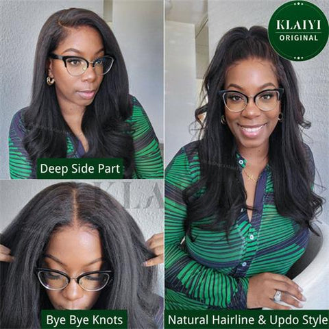 Yaki Straight Put On and Go Glueless Lace Wigs Review
