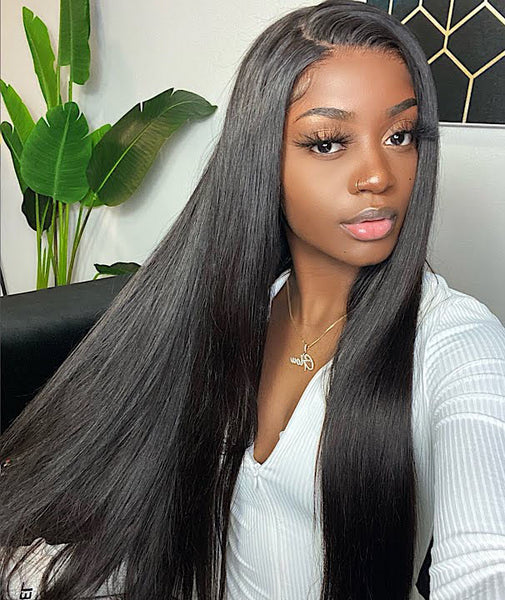 Straight Hair HD Lace Front Wigs