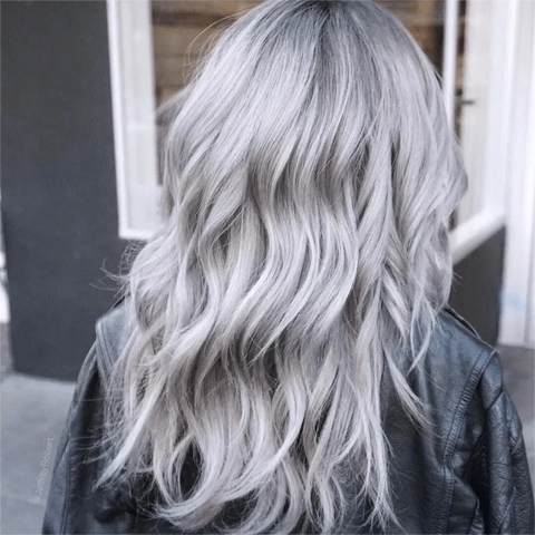 Platinum Grey Hair