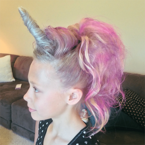 Rainbow Unicorn Crazy Hair