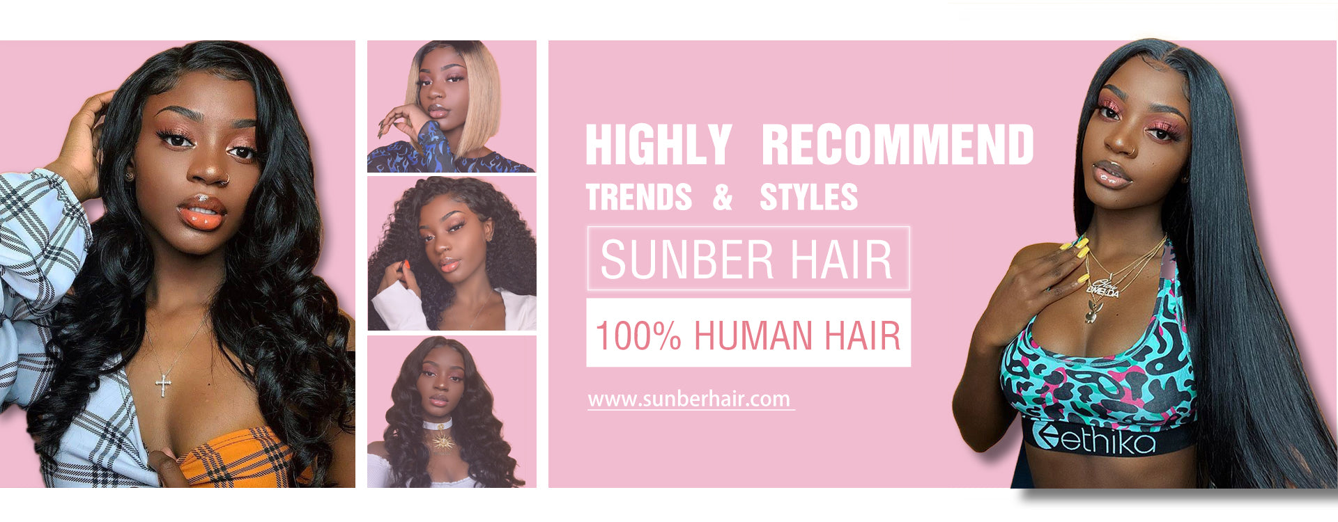 Sunber Hair 1 Bundle Kinky Curly Human Hair Weaves 100% Human Hair