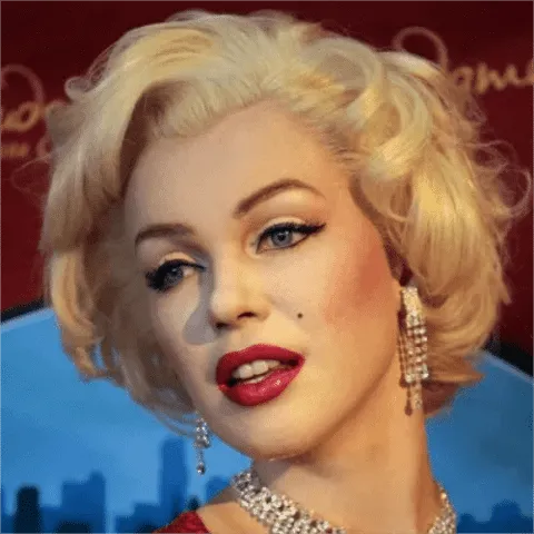 Yellow Marilyn Monroe Wig