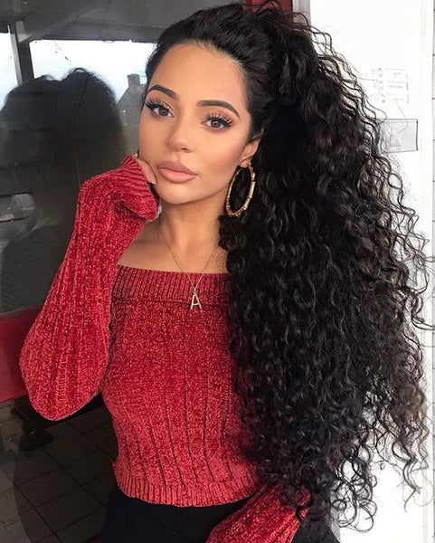 13*4 curly lace front wig