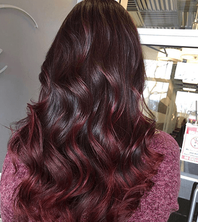 Black Cherry Hair Color---One Of The Hair Color Trends 2023 – Sunber