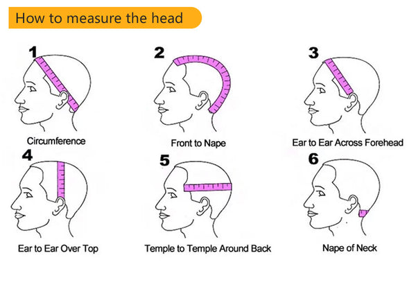 How to Measure Your Head Size and Adjust Your Wig? – Sunber