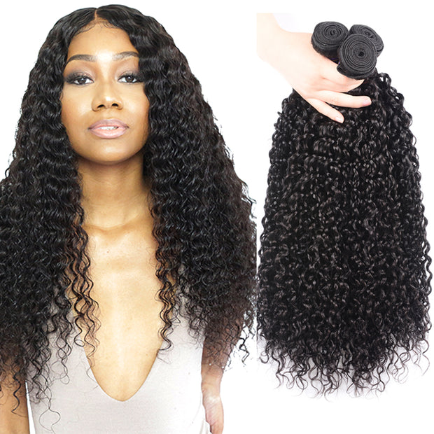 Sunber Hair Peruvian Curly Hair Extension 3 Bundles 100 Unprocessed Human Hair Weave 3 Bundles 