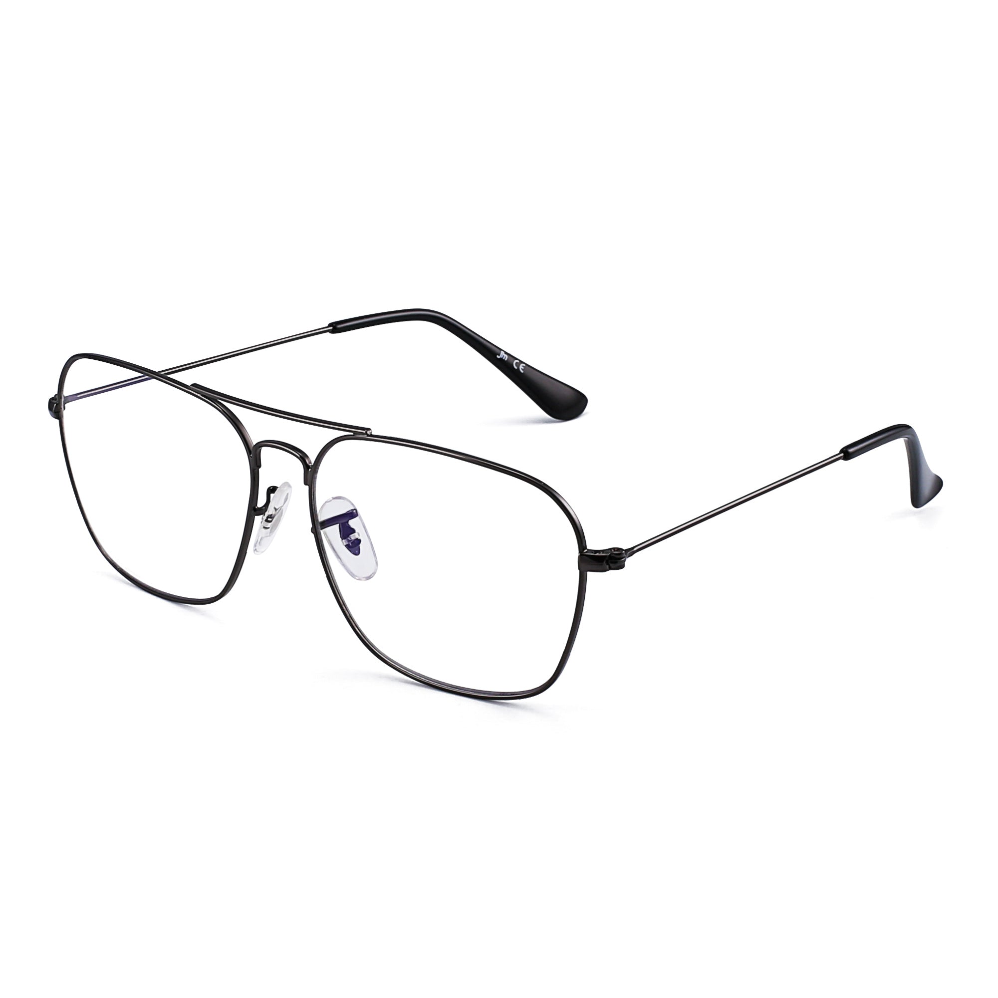 blue light glasses aviator