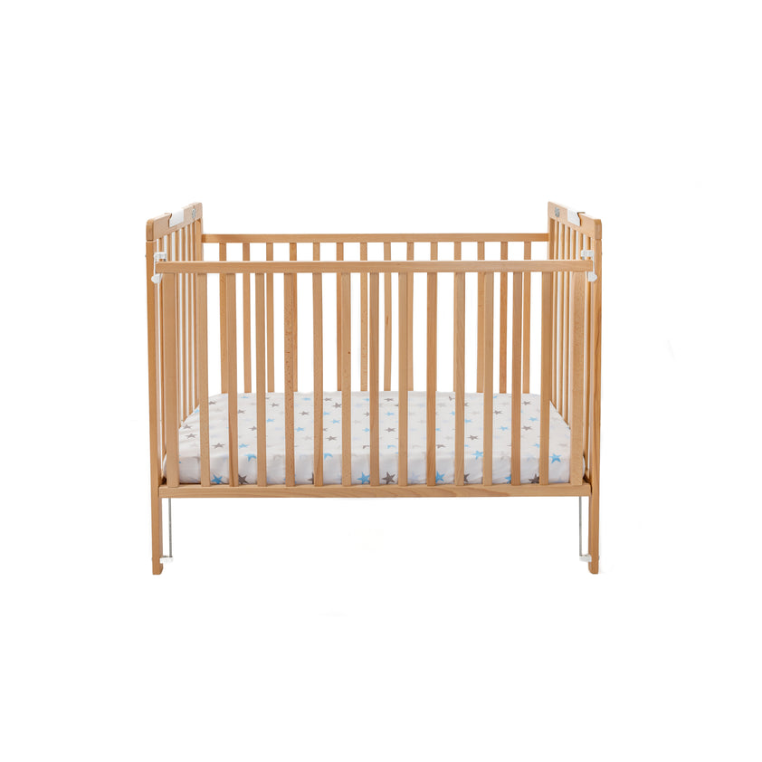 Baby Cot Wooden (includes mattress and sheet) – Rock-a-bye