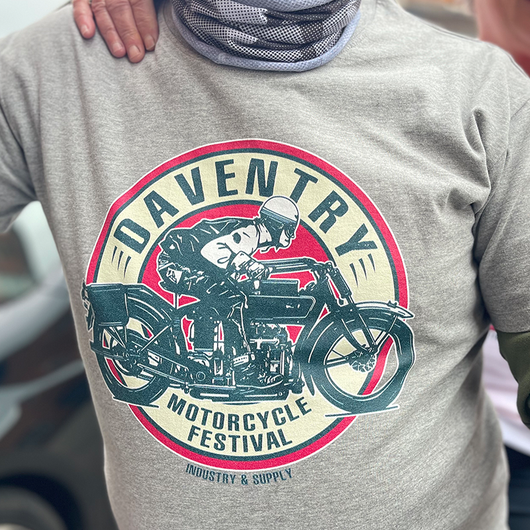 DAVENTRY MOTORCYCLE FESTIVAL T-SHIRT | Industry & Supply | Artisan T ...