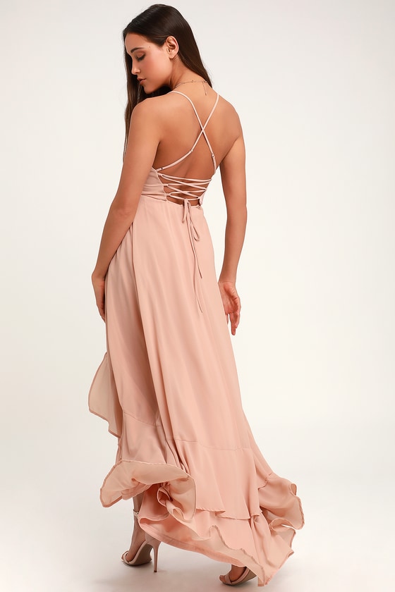 infinite love lace maxi dress