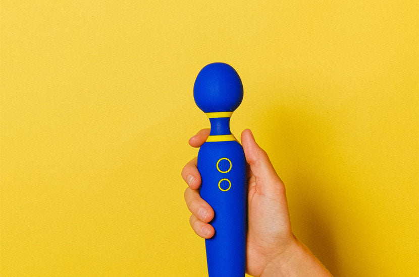 Blue Anal Vibrator