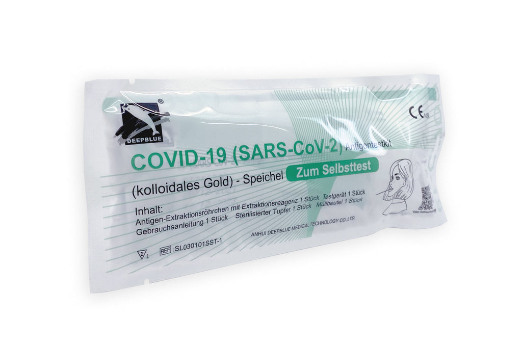 DEEPBLUE COVID-19 Antigen Spucktest/LOLLI-Test - Antigen Schnelltest