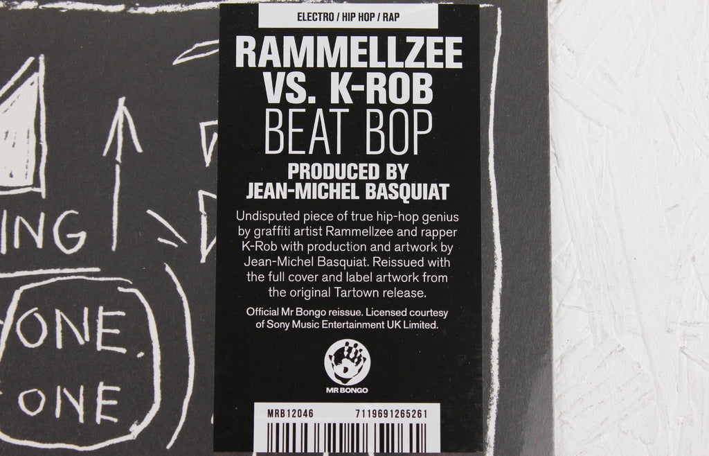 再入荷】 激レア RAMMELLZEE VS K-ROB - BEAT BOP レコード