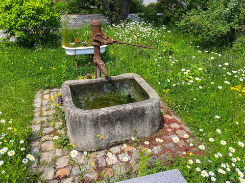 Alter Gartenbrunnen