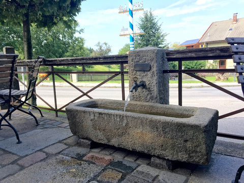 Essen,Trinken und die Ruhe geniessen bei der Bäckerei Leitner