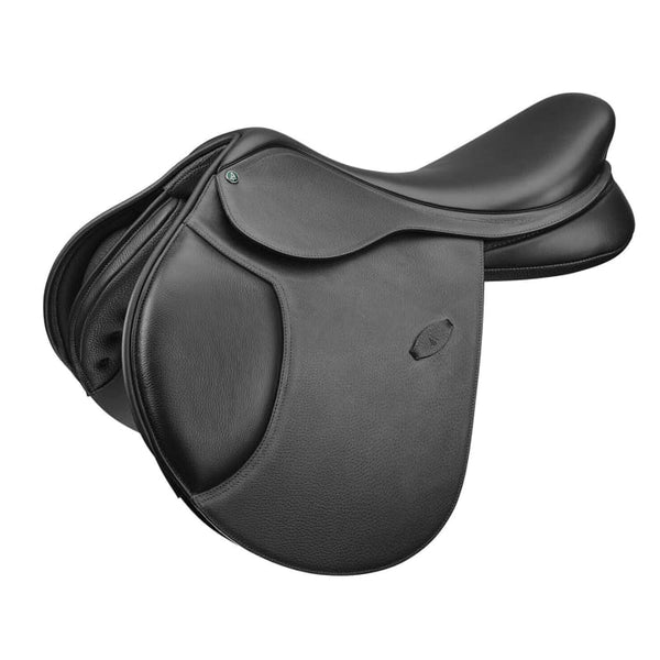 Arena By Bates Jump Saddle Adjustable Leather Forward Cut With HART 16.5' - 18'