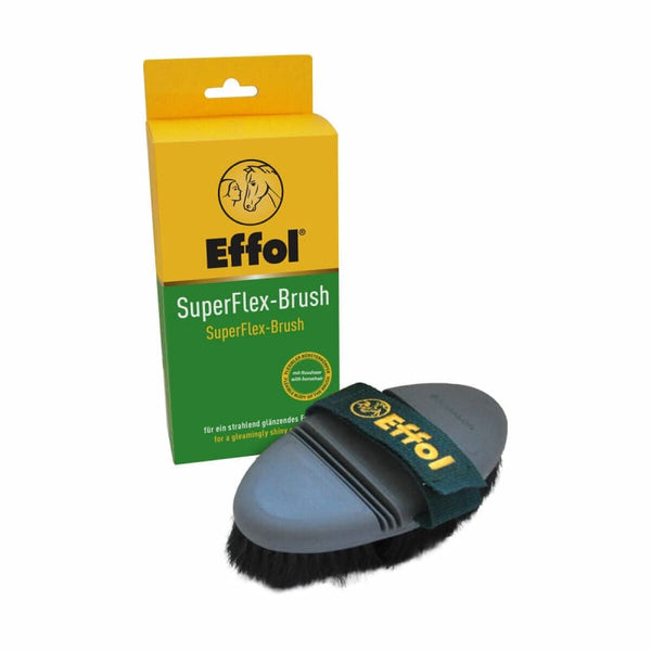 Effol Superflex-Brush Ergonomic Effective Adjusts Perfectly to the Horse’s Shape