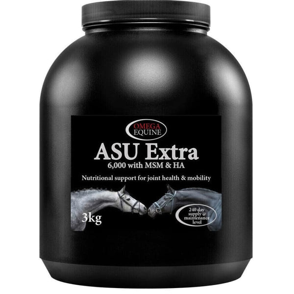 Omega Equine ASU Extra 6,000 + HA MSM Equine Joint and Mobility Support Supplement