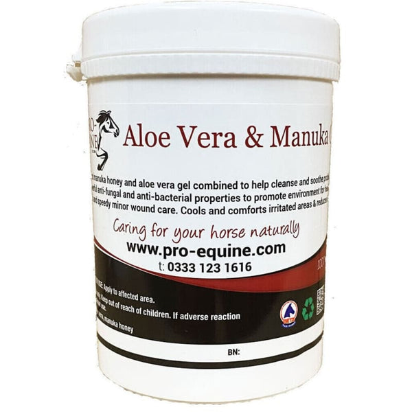 Pro-Equine Aloe Vera and Manuka Gel Antifungal Antibacterial Wound Repair Cleanse