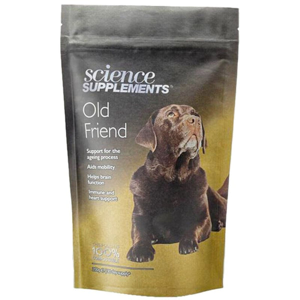 Science Supplements Old Friend K9 Ageing Support Supplement For Older Dogs 200g