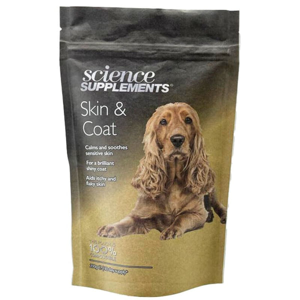 Science Supplements Skin and Coat K9 Supplement For Itchy/Sensitive Skin in Dogs