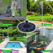 ankway solar bird bath