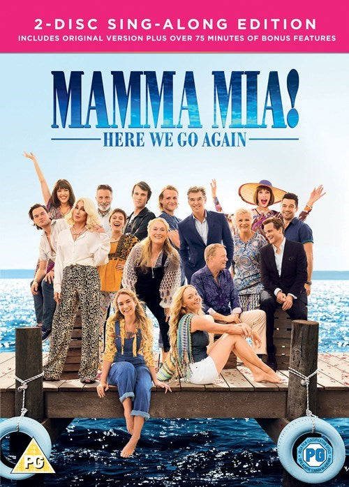 Mamma Mia Here We Go Again Dvd