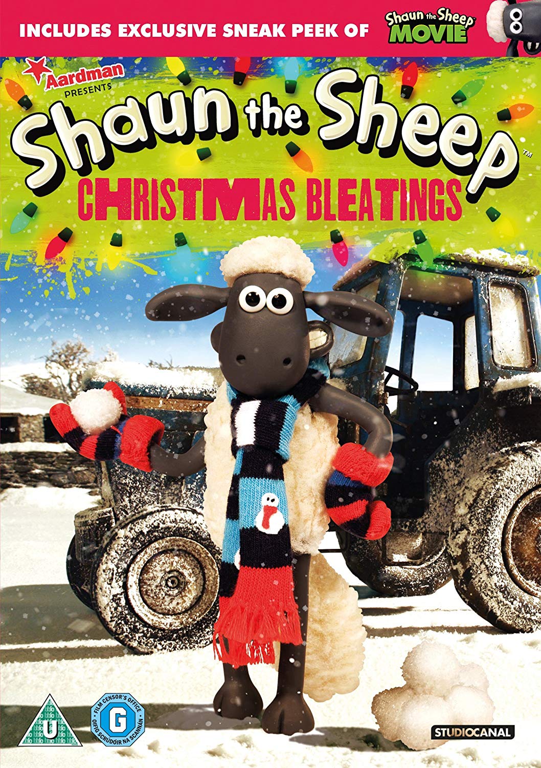 Shaun The Sheep Christmas Bleatings Dvd