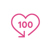 100 day guarantee heart