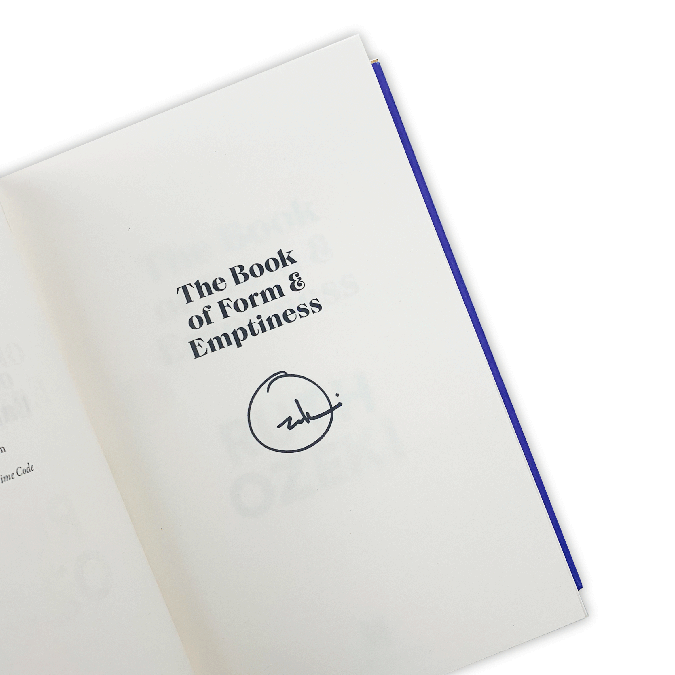 the book of form and emptiness